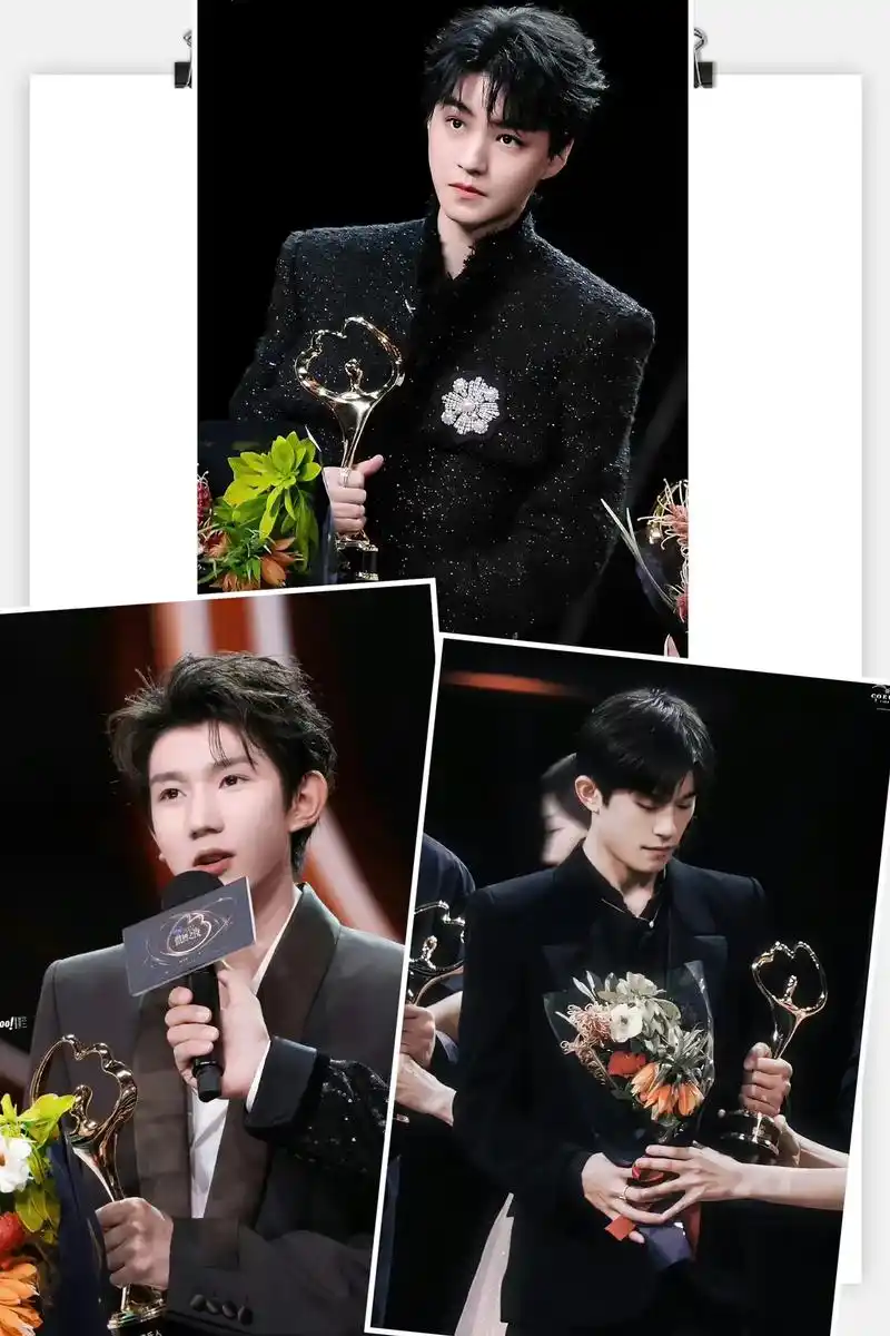 王俊凯王源获奖感言镜头切易烊千玺 "在各自的领域发光发热就 - 兑趑