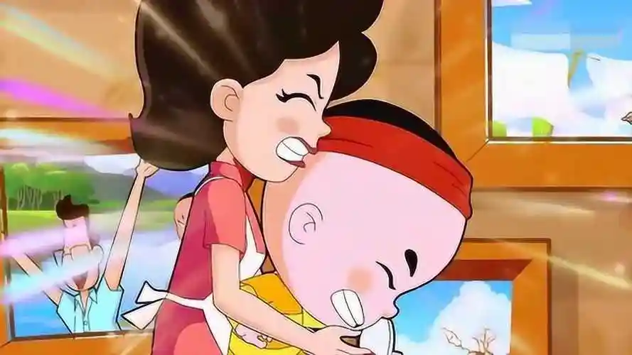 小头爸爸和大头儿子玩游戏太危险围裙妈妈恼了