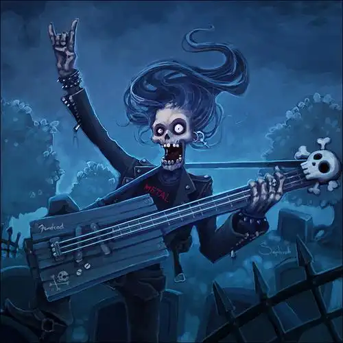 重金属摇滚头像男