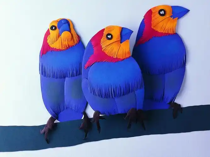 剪纸纸贴画制作简单漂亮 手工剪纸图片大全简单-普车都