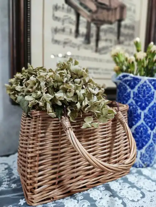 成功入新坑--柳条编织筐