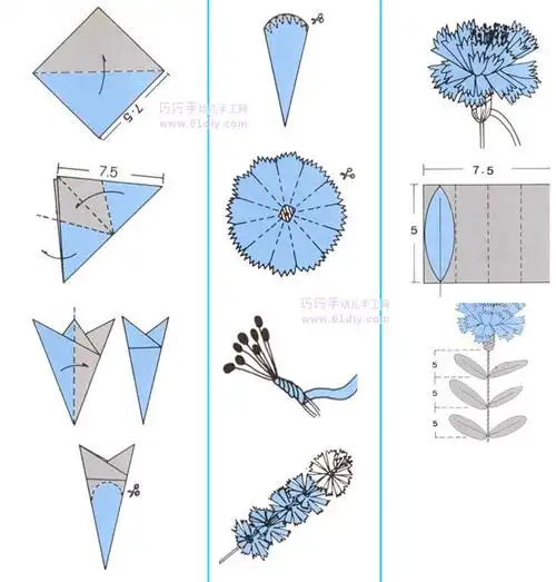 幼儿园小班母亲节手工折纸