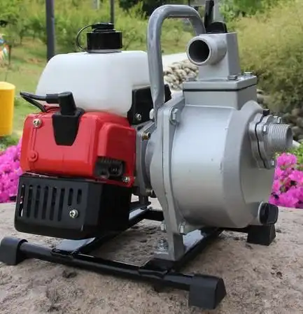 厂价直销 汽油机水泵二冲程农田灌溉自吸水泵农用抽水机1寸/1.5寸