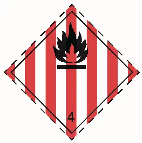 易燃固体,自反应物质及固态减敏爆炸品及聚合物质4.