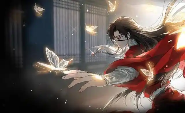 天官赐福:花城的红伞,不具攻击力,却是全漫中最温柔缱绻的武器