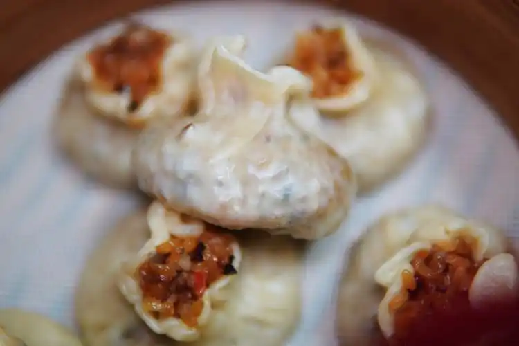 杜小面的面的香菇猪肉烧麦