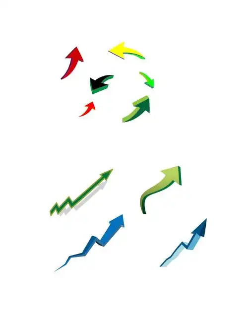 ppt素材――各种箭头