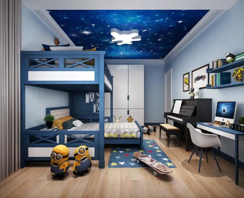 一九九二效果图-儿童房