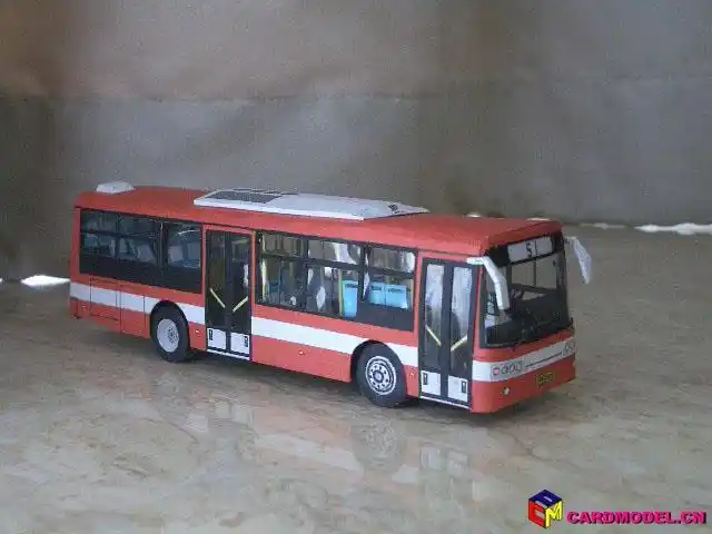 公交车(已完工) - 第3页 - 民用模型制作完成区(finished) - cm纸模网