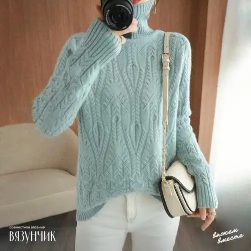 loropiana麻花毛衣五