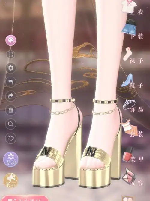 好高的跟哦[doge]女王会崴脚吗#闪耀暖暖