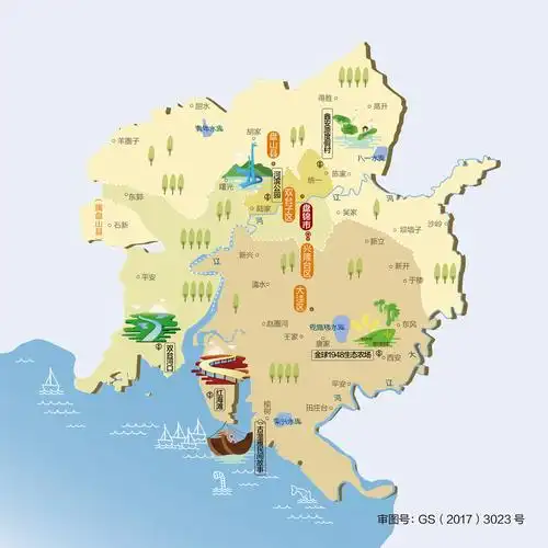 辽宁省盘锦市人文地图