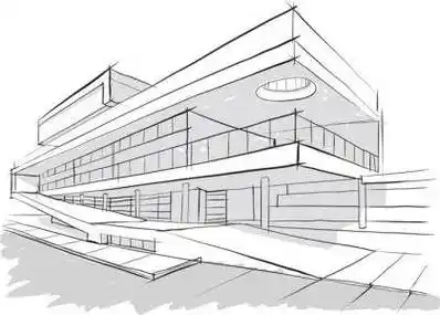 图书馆简笔画 图书馆简笔画简单又漂亮