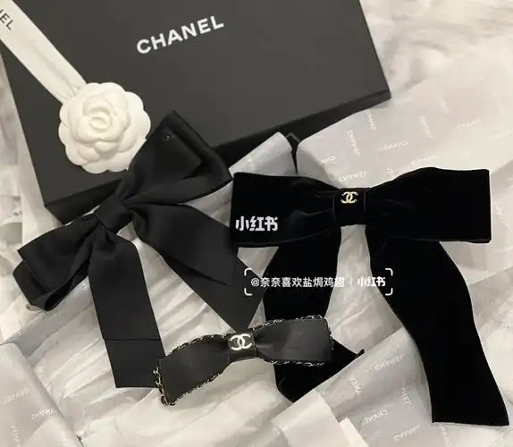 香奈儿22b蝴蝶结96发夹