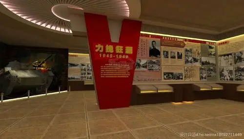 民俗展厅展览馆 - 设计兵团_展台模型_3d模型_展台展厅舞美效果图