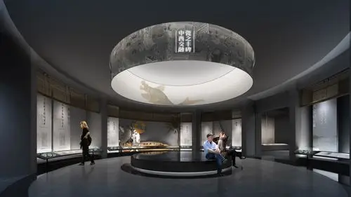 铜官窑博物馆群_公装案例_公装效果图_博物馆设计效果图_文化空间效果