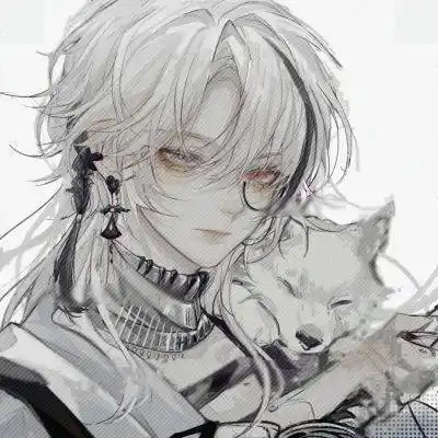 颓废动漫男头像世间很冷人心很凉