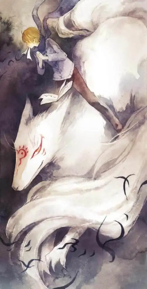 古风美女 狐狸 九尾 二次元