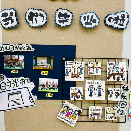 我们毕业啦 部分板块#幼儿园环创