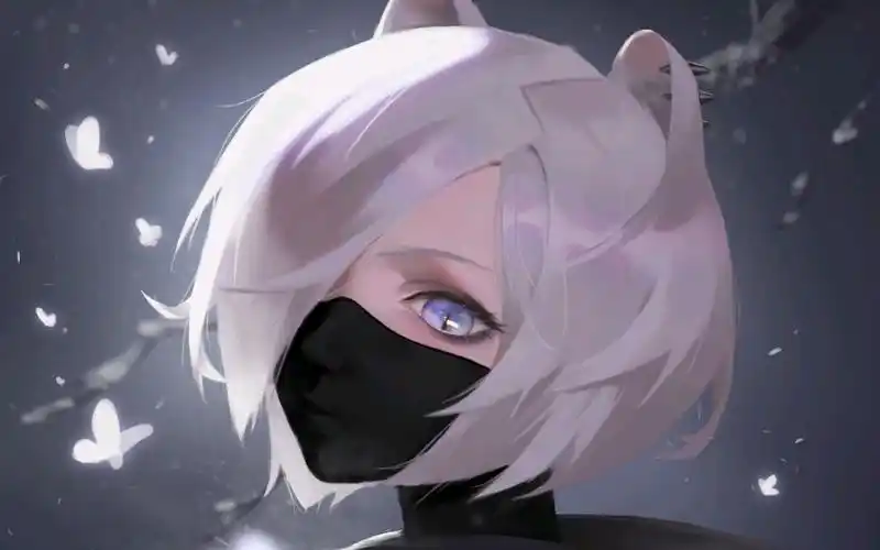 (明日方舟)白雪精二立绘