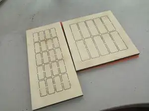 激光刀模定制 激光木板刀模定做 印刷模切冲压刀模