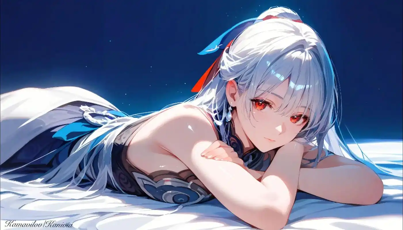 哇～米游社1500粉丝啦,感谢大家厚爱,今日份镜流横屏壁纸送上