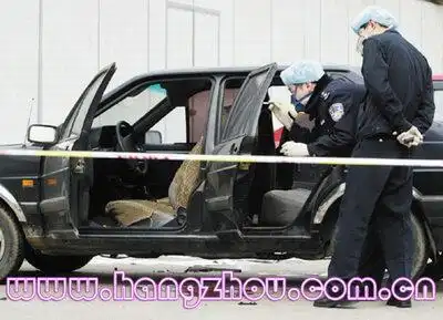 杭州一医院停车场车内现女尸 尸体腐烂变黑(图)