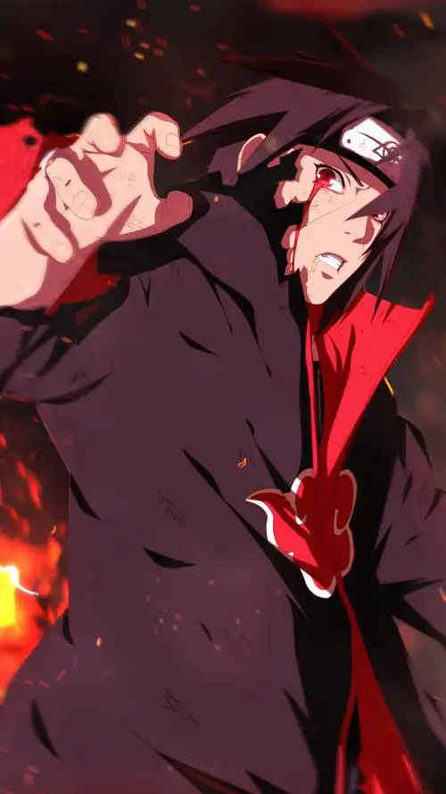 火影忍者宇智波鼬手机壁纸_动漫_手机壁纸下载_美桌网