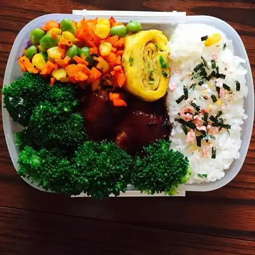 我的烘培手记做的上班族的午餐便当