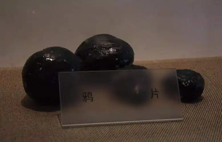 晚清人吸的鸦片长啥样看着黑不溜秋吸的人醉生梦死狠起来六亲不认