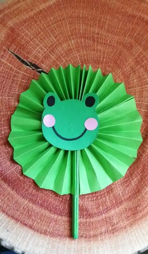 简单又高萌的避暑利器粉红小猪扇亲子创意手工教程