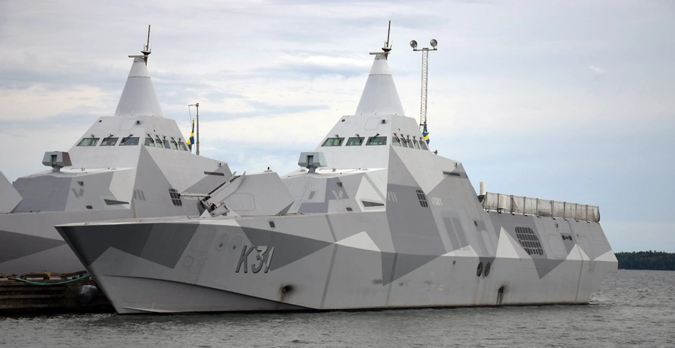 领先美军瑞典护卫舰性能优越为隐身战舰设计指引方向