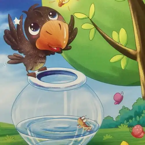 睡前阅读(4)--《乌鸦喝水》