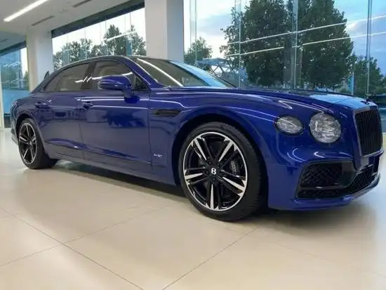 全新宾利飞驰亮蓝更具辨识度简直太帅了