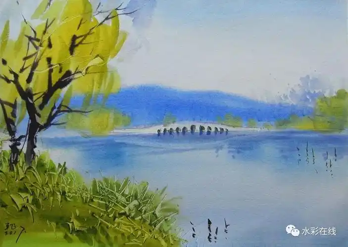 庐江山水人文水彩艺术作品邀请展——仁山智水篇章(部分)