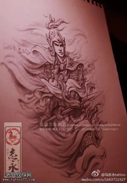 燕青纹身_浪子燕青纹身_水浒燕青纹身_水浒传燕青纹身 - 纹身秀