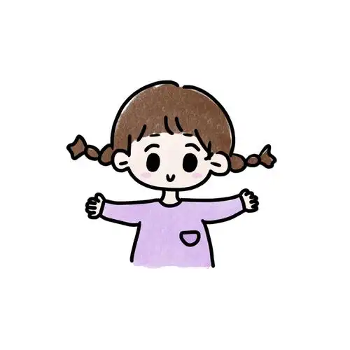 插画练习 可爱卡通小头像吖