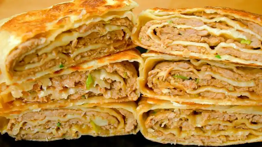 家常千层肉饼做法,掌握这几个步骤,层层肉香浓郁,真香