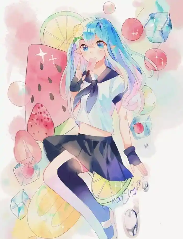 凹凸世界美图搬运:冰雪圣女——安莉洁