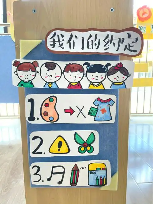 幼儿园环创小班区域规则