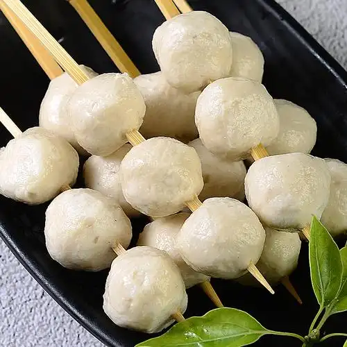 关东煮鱼丸串火锅豆捞串串香麻辣烫食材10串一袋一串3粒360克一包