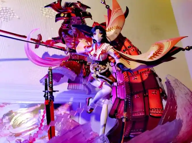 阴阳师妖刀姬赤魂手办水图