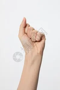 拉钩的手势图片