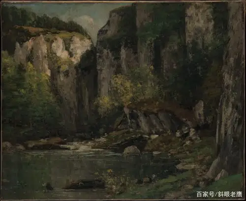 现实主义画派的创始人库尔贝风景