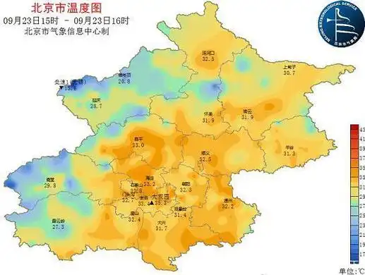 北京迎来最热"秋分"节气!多地气温破9月下旬纪录