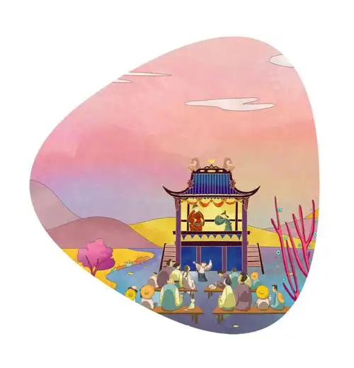 q"绍兴古戏台传统文化普及儿童绘本"项目概况团队通过