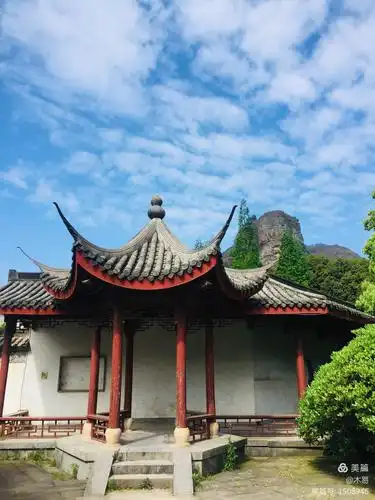 浙江金华永康方岩风景区