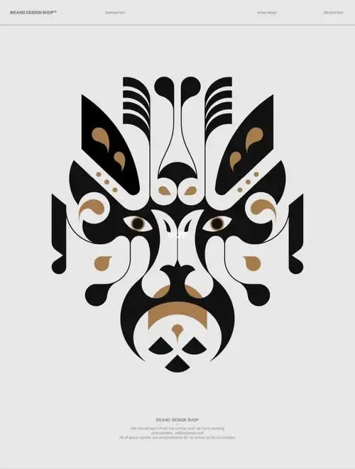 logo设计  #平面设计  #原创设计  #图形创意  #创意  #脸谱  #国潮