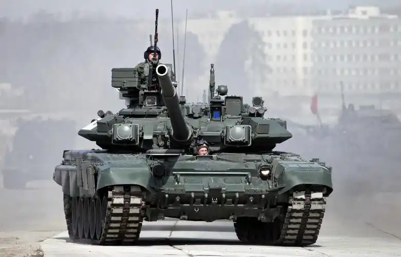 俄已升级完成t90坦克立足开拓市场直言要与vt4一争高低