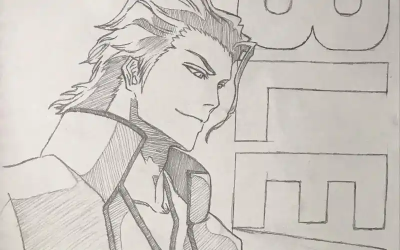 忙里偷闲画一画:蓝染惣右介_哔哩哔哩_bilibili